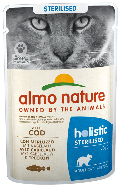 STERILISED MERLUZZO 70 G - Farmacia-flash.it