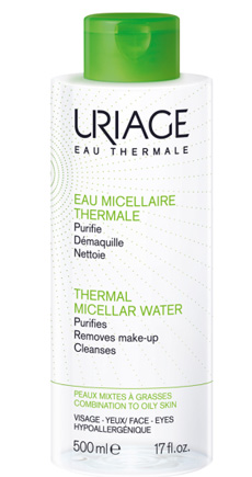 URIAGE EAU MICELLARE PER PELLI GRASSE 500 ML - Farmacia-flash.it