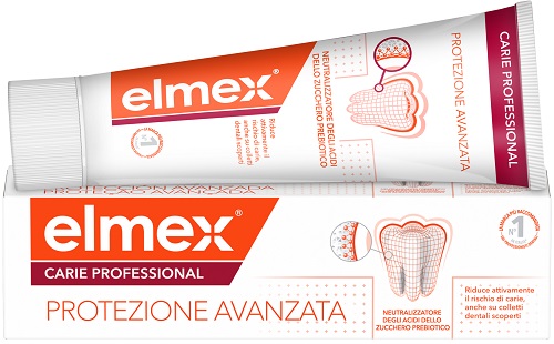 DENTIFRICIO ELMEX PROTEZIONE CARIE PROFESSIONAL - Farmacia-flash.it