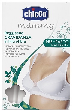 CHICCO MAMMY REGGISENO MICROFIBRA GRAVIDANZA BIANCO 3C - Farmacia-flash.it