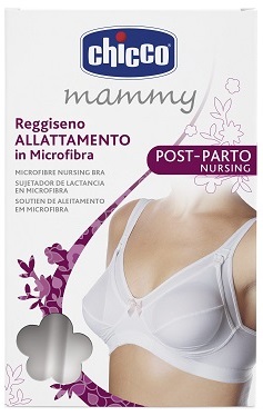 CHICCO MAMMY REGGISENO MICROFIBRA ALLATTAMENTO BIANCO 6D - Farmacia-flash.it