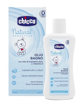 CHICCO OLIO BAGNO NATURAL SENSATION 200 ML - Farmacia-flash.it