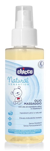 CHICCO OLIO MASSAGGIO NATURAL SENSATION 100 ML - Farmacia-flash.it