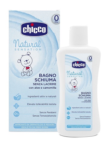 CHICCO BAGNOSCHIUMA NATURAL SENSATION 500 ML - Farmacia-flash.it