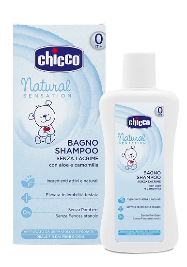 CHICCO BAGNO SHAMPOO NATURAL SENSATION 200 ML - Farmacia-flash.it