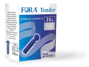 LANCETTE PUNGIDITO MICROFINE 30 GAUGE 25 PEZZI - Farmacia-flash.it