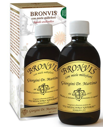 BRONVIS CON MIELE MILLEFIORI 500 ML - Farmacia-flash.it