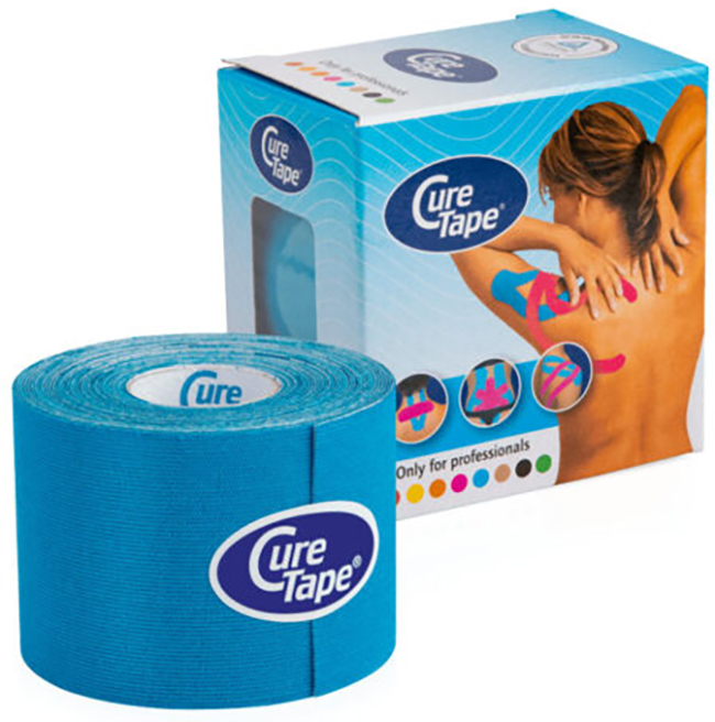 CEROTTO CURE TAPE AZZURRO CM 1 X 5 M - Farmacia-flash.it