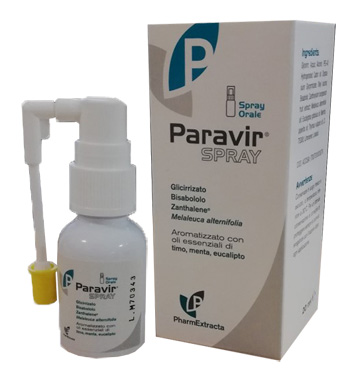 PARAVIR SPRAY ORALE 20 ML - Farmacia-flash.it