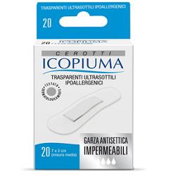 CEROTTO ICOPIUMA TRASPARENTE MEDIO 20 PEZZI - Farmacia-flash.it