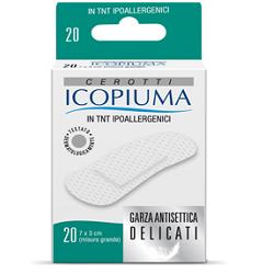 ICOPIUMA CEROTTO IN TESSUTO NON TESSUTO GRANDE 20 PEZZI - Farmacia-flash.it