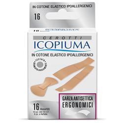CEROTTO ICOPIUMA ELASTICO ERGONOMICO 16 PEZZI - Farmacia-flash.it