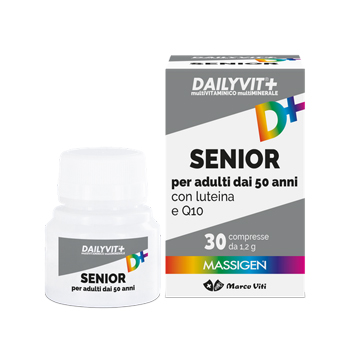MASSIGEN SENIOR MULTIVITAMINICO E MULTIMINERALE 30 COMPRESSE RIVESTITE - Farmacia-flash.it