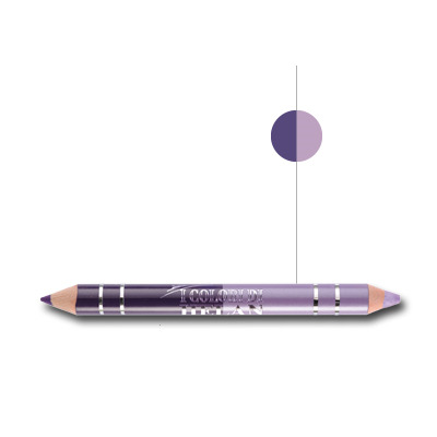 I COLORI DI HELAN BIO MATITA DUO OCCHI GLICINE VIOLA - Farmacia-flash.it