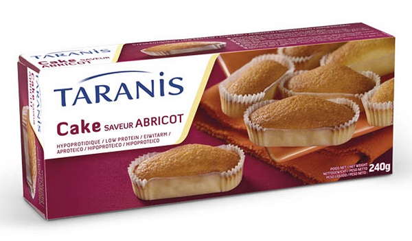 TARANIS TORTINA ALBICOCCA 6 X 40 G - Farmacia-flash.it