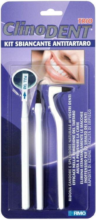 CLINODENT TRIO SBIANCANTE ANTI TARTARO - Farmacia-flash.it