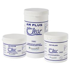 AM PLUS CLEAR ADDENSANTE ISTANTANEO A BASE DI GOMMA DI XANTHAN 125 G - Farmacia-flash.it