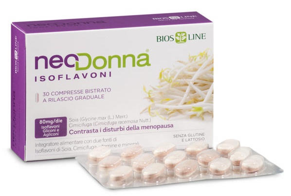 BIOSLINE NEODONNA ISOFLAVONI 60 COMPRESSE - Farmacia-flash.it