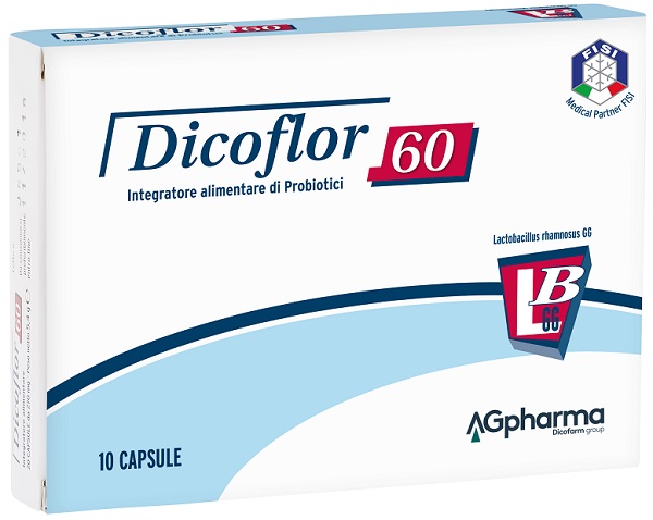 DICOFLOR 60 10 CAPSULE - Farmacia-flash.it