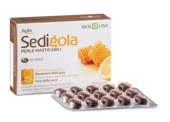 SEDIGOLA PERLE MASTICABILI 30 PERLE - Farmacia-flash.it