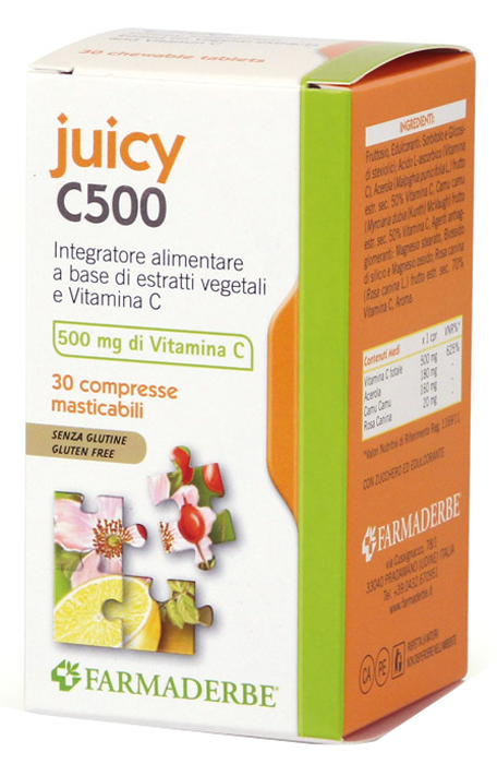 JUICY C 500 30 COMPRESSE - Farmacia-flash.it