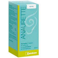 SPRAY IRRIGATORE PER LA RIMOZIONE DEL CERUME ANAURETTE 30 ML - Farmacia-flash.it