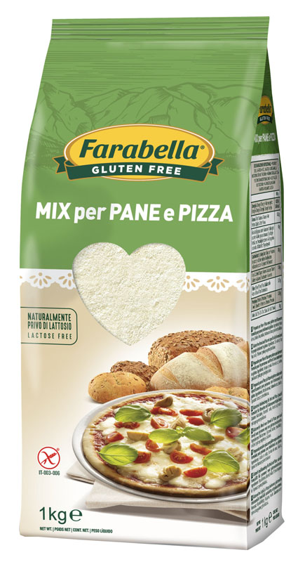 FARABELLA FARINA PREPARATO PANE/PIZZA 1 KG - Farmacia-flash.it