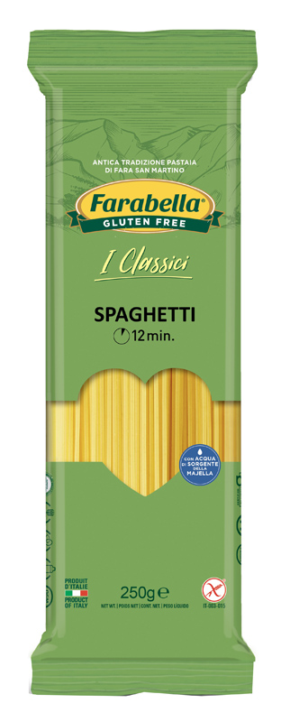 FARABELLA SPAGHETTI PASTA SENZA GLUTINE 250 G - Farmacia-flash.it