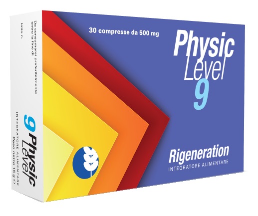 PHYSIC LEVEL 9 RIGENERATION 30 COMPRESSE 500 MG - Farmacia-flash.it