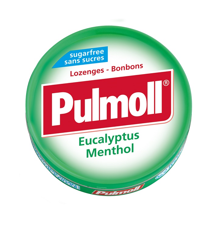 PULMOLL EUCALYPTUS MENTHOL SENZA ZUCCHERO 45 G - Farmacia-flash.it