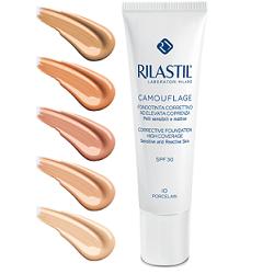 RILASTIL CAMOUFLAGE FONDOTINTA CORRETTIVO FLUIDO ELEVATA COPRENZA 50 30 ML - Farmacia-flash.it