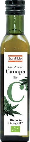 FIOR DI LOTO OLIO DI SEMI DI CANAPA BIO 250 ML - Farmacia-flash.it