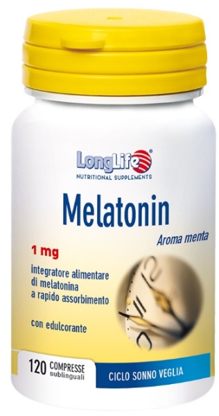 LONGLIFE MELATONIN 1 MG 120 COMPRESSE - Farmacia-flash.it