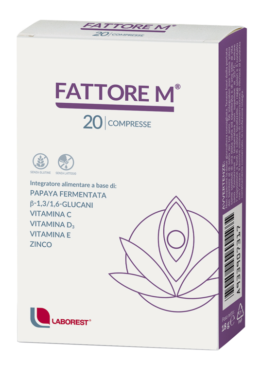 FATTORE M 20 COMPRESSE - Farmacia-flash.it