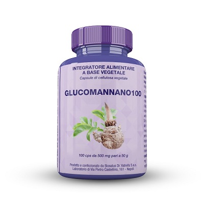 GLUCOMANNANO100 100 CAPSULE 50 GRAMMI - Farmacia-flash.it