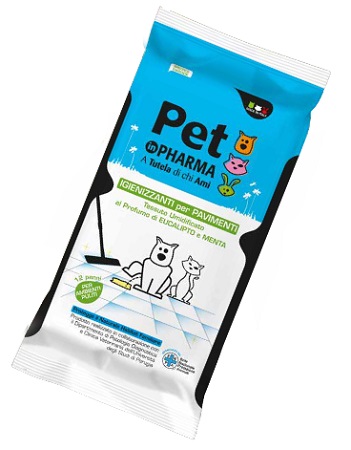 PET IN PHARMA PANNI IGIENE PAVIMENTO 12 PEZZI - Farmacia-flash.it
