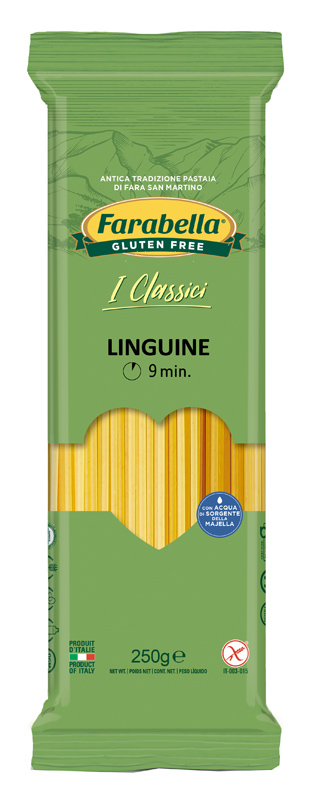 FARABELLA LINGUINE PASTA SENZA GLUTINE 250 G - Farmacia-flash.it