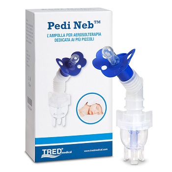 AMPOLLA AEROSOLTERAPIA PEDINEB INFANT CON CIUCCIO - Farmacia-flash.it