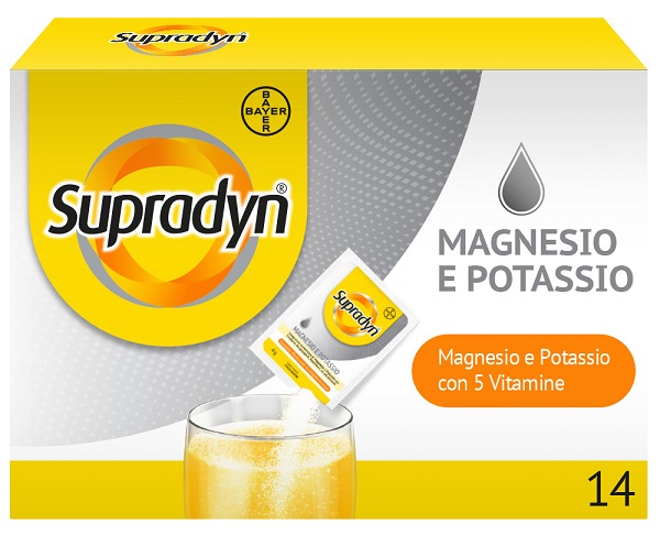 SUPRADYN MAGNESIO POTASSIO SENZA ZUCCHERO 14 BUSTINE 4 G - Farmacia-flash.it