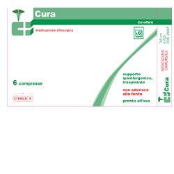 CURA MEDICAZIONE STERILE 8X15CM 6 PEZZI - Farmacia-flash.it