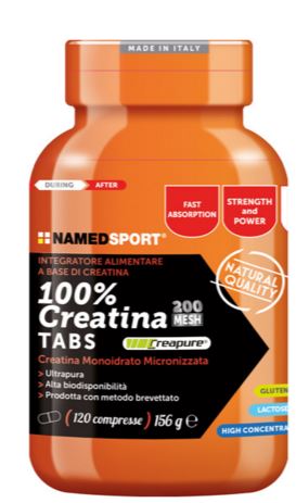 CREATINA 100% 120 COMPRESSE - Farmacia-flash.it