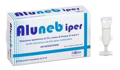 ALUNEB SOLUZIONE IPERTONICA 20 FLACONCINI MONODOSE DA 5 ML - Farmacia-flash.it