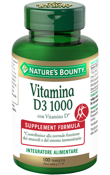 VITAMINA D3/1000 100 TAVOLETTE - Farmacia-flash.it