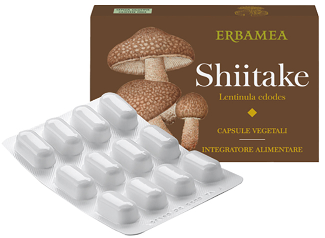SHITAKE 24 CAPSULE VEGETALI - Farmacia-flash.it