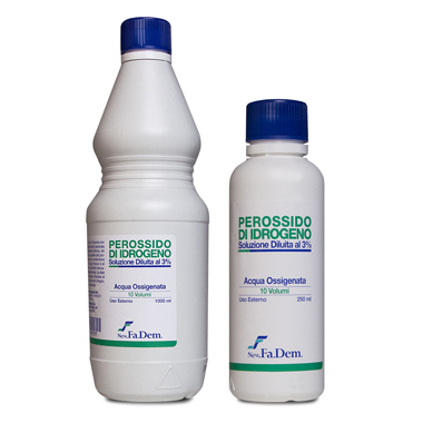 ACQUA OSSIGENATA 10VOL 1000 ML - Farmacia-flash.it