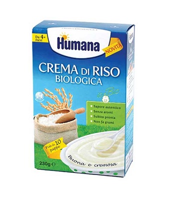 HUMANA CREMA DI RISO BIOLOGICO 230 G - Farmacia-flash.it