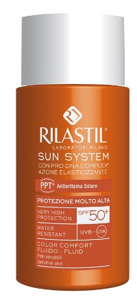 RILASTIL SUN SYSTEM PHOTO PROTECTION THERAPY SPF50+ COMFORT COLOR 50 ML - Farmacia-flash.it