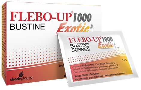 FLEBO-UP 1000 EXOTIC 18 BUSTINE - Farmacia-flash.it