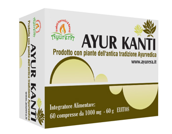 AYUR KANTI 60 COMPRESSE 1 G - Farmacia-flash.it