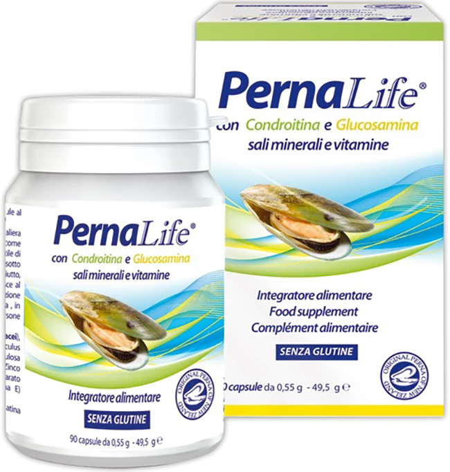PERNALIFE GLUCOSAMINA CONDROITINA VITAMINE E MINERALI 90 CAPSULE - Farmacia-flash.it